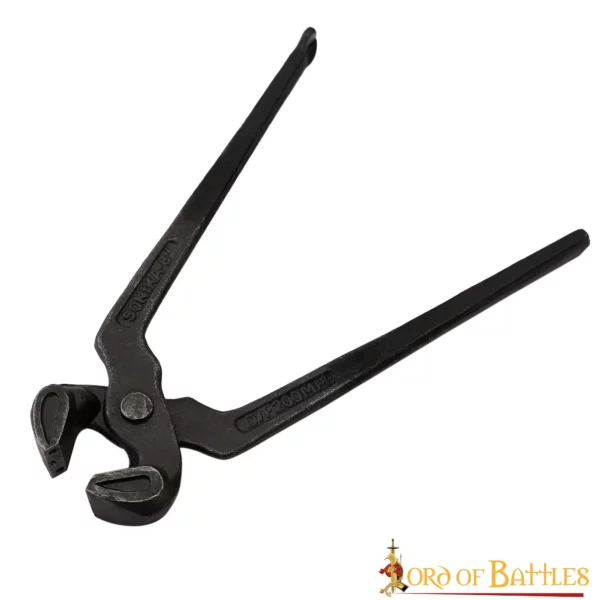Pinza per anello, con rivetto rotondo