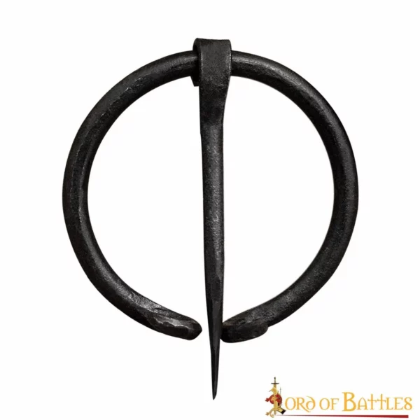 Fibula in ferro, forgiata a mano, mod. 1 - immagine 3