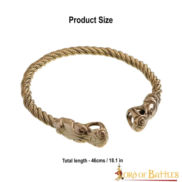 Collana torque vichingo - immagine 3