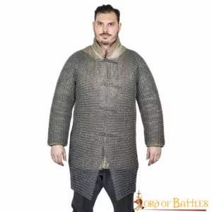 Usbergo, anello accostato, ID 9 mm, manica lunga