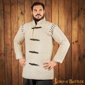 Gambeson, maniche intercambiabili lunghe/corte, con fibbie