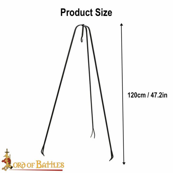 Treppiede in ferro 120cm - immagine 4