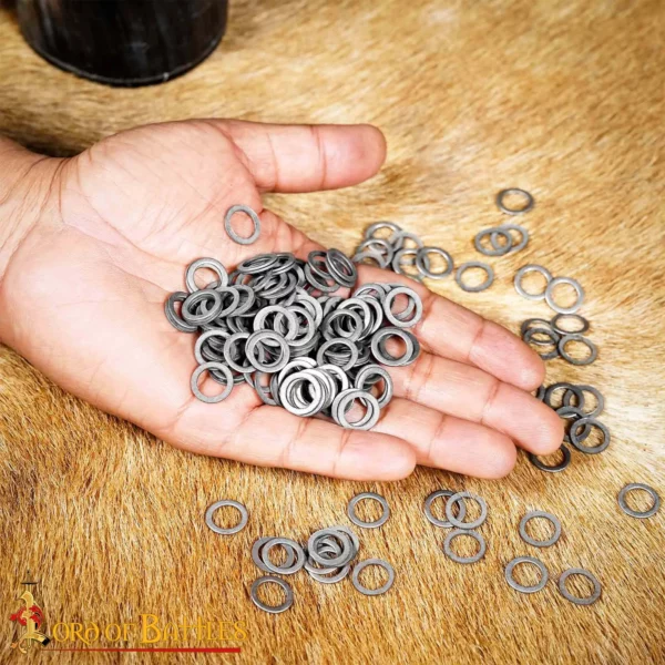 Anelli sfusi, anello piatto chiuso, ID 9 mm (1 kg) - immagine 4