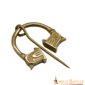 Fibula vichinga in ottone