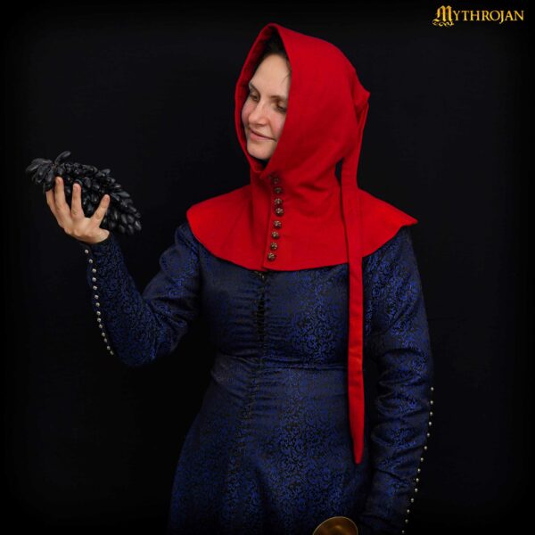 Pellegrina da donna XV secolo, lana rossa