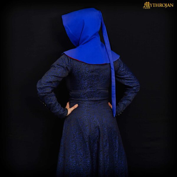 Pellegrina da donna XV secolo, lana blu - immagine 2