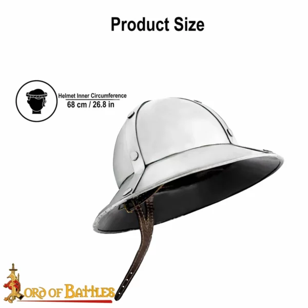Cappello d’arme, in acciaio 1,6 mm - immagine 4