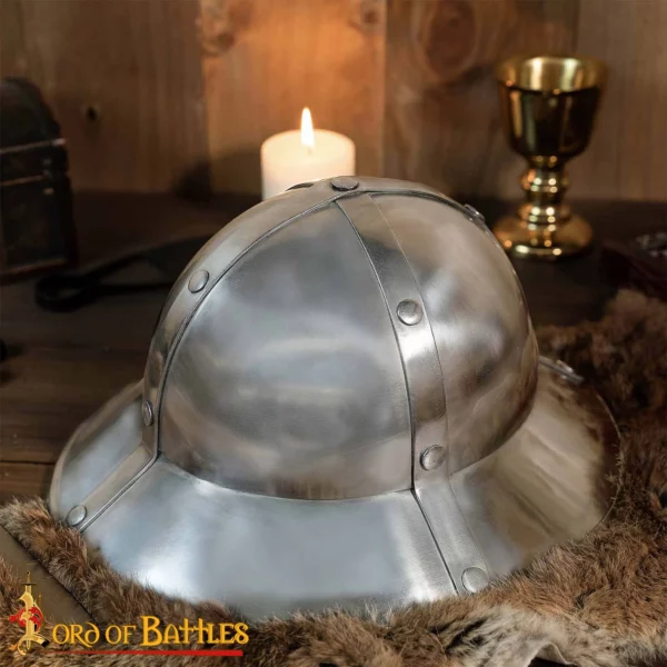 Cappello d’arme, in acciaio 1,6 mm - immagine 3