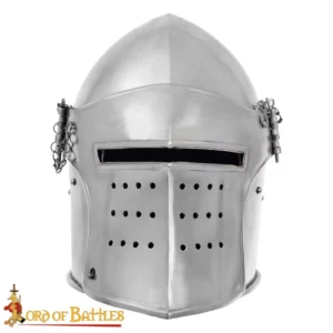 Bacinetto con visiera, acciaio 1,6 mm