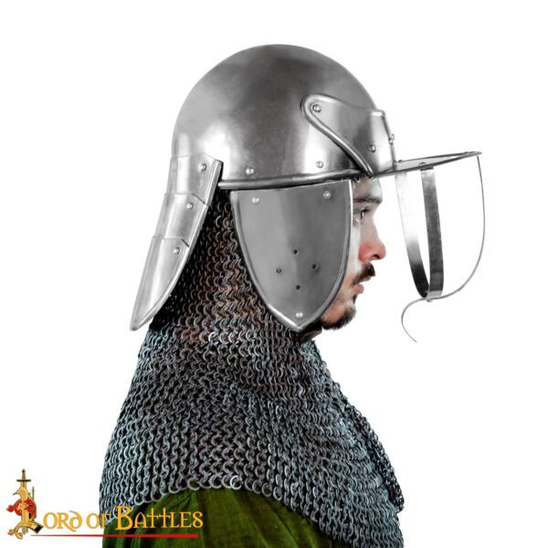 Elmo aragosta della guerra civile inglese, XVII secolo - immagine 2