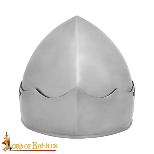 Sallet XV secolo, acciaio dolce 1,2 mm - immagine 6