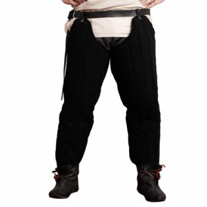 Gambali di gambeson, colore nero