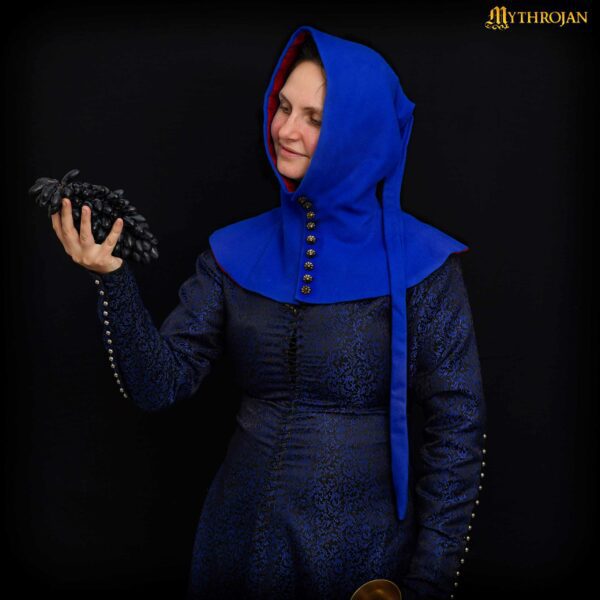 Pellegrina da donna XV secolo, lana blu