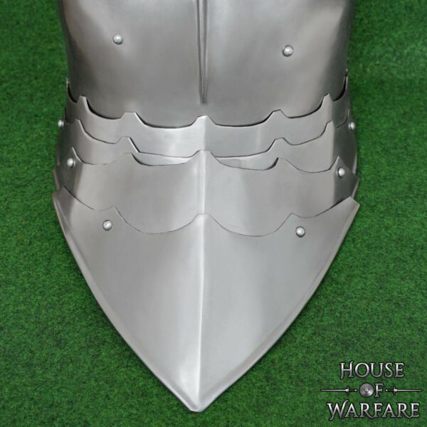 Sallet tedesco, acciaio 1,2 mm - immagine 3