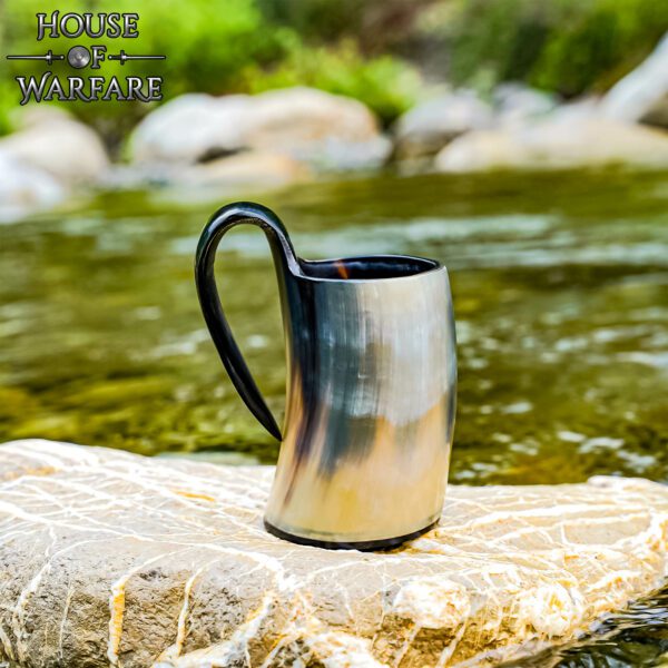 Boccale in corno, 200ml ca. - immagine 4