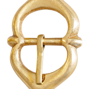 Fibbia tardomedievale in puro ottone MOD.1