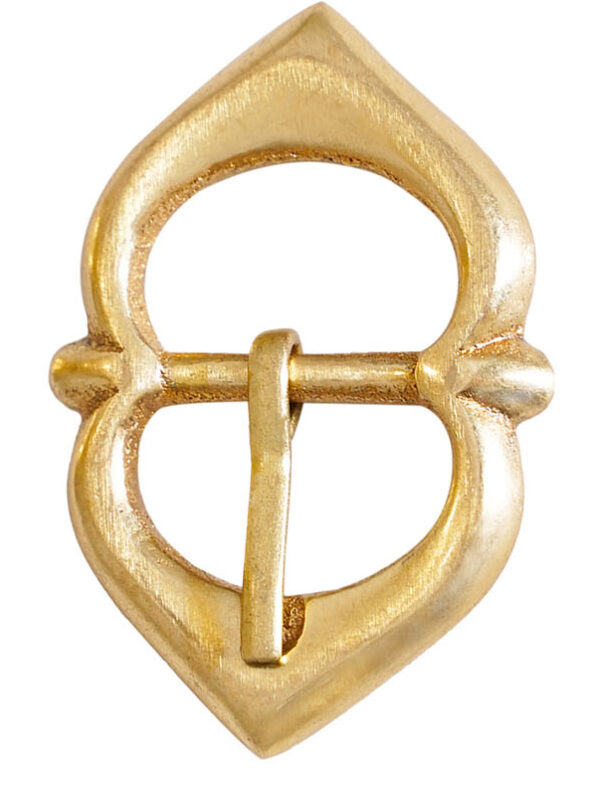 Fibbia tardomedievale in puro ottone MOD.1