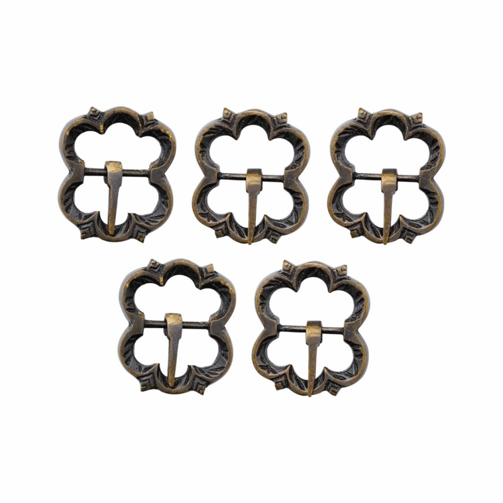 Fibbia  in puro ottone MOD.4 Anticata