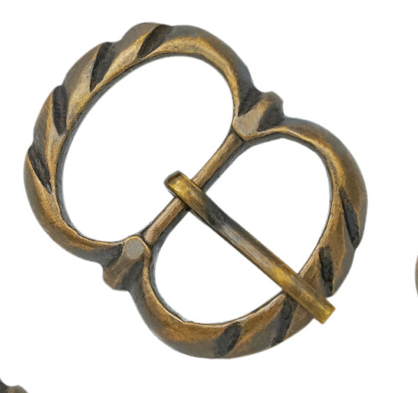Fibbia  in puro ottone MOD.7 Anticata